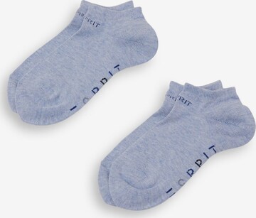 Chaussettes ESPRIT en bleu : devant