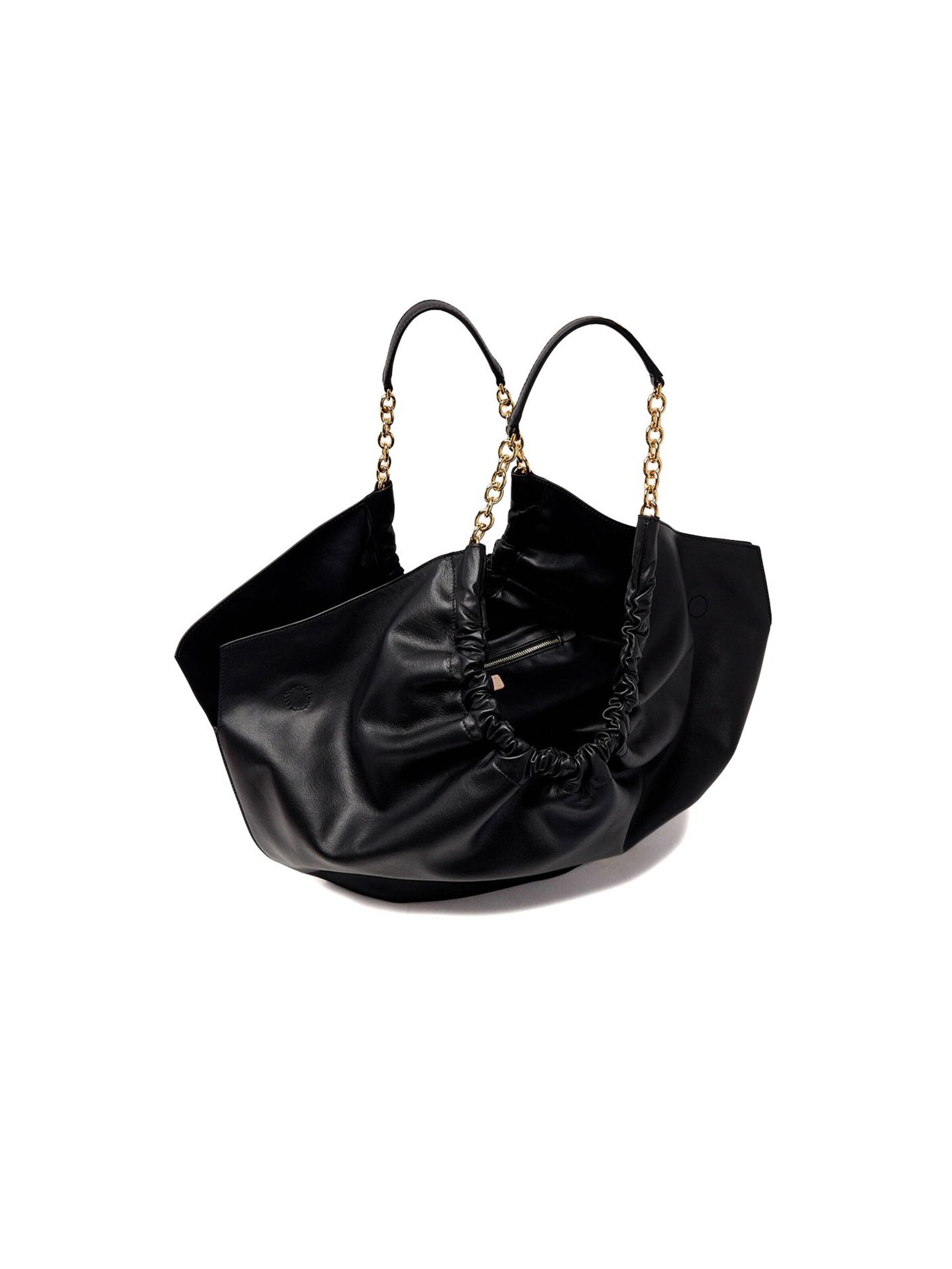 Coccinelle Handbag 'Coccinelle Smash Handbag Smooth Leather' in Black