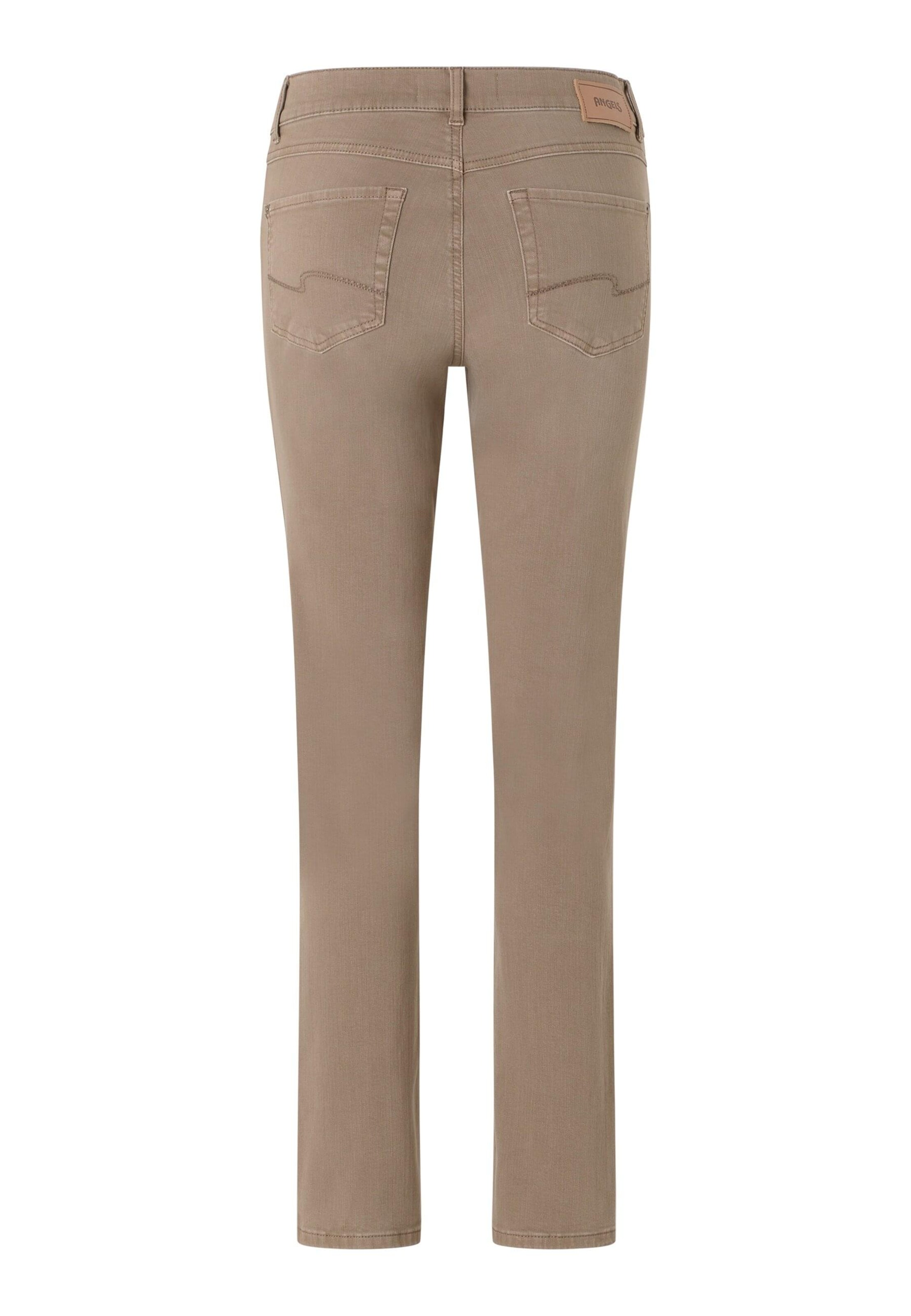 Coupe slim Jean 'Cici' Angels en marron