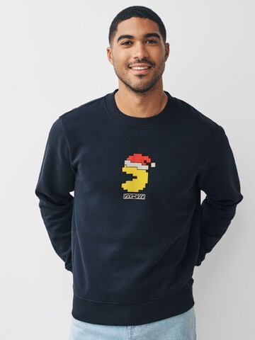 Next Sweatshirt 'Pacman' in Blue
