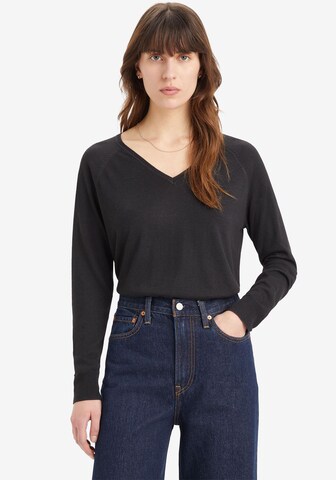 LEVI'S ® Pullover in Schwarz: Vorderseite