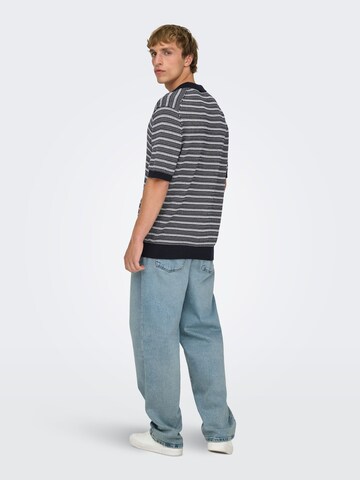 Only & Sons Pullover 'ONSTILO' in Blau