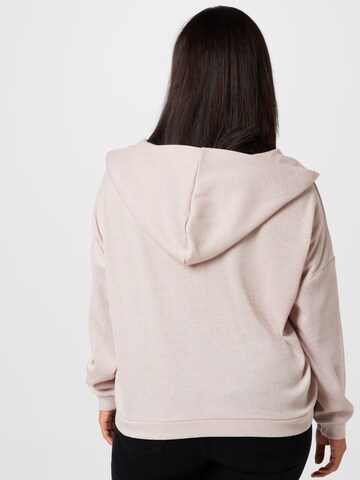 ABOUT YOU Curvy Sweatshirt 'Anian' in Beige