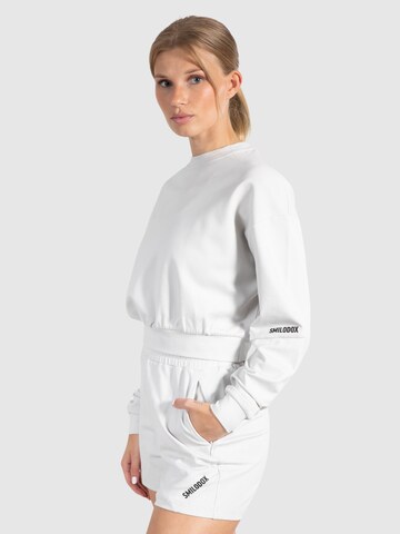 Smilodox Sweatshirt 'Althea' in White