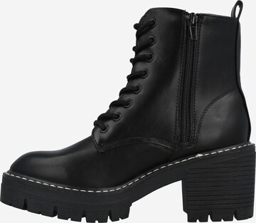Madden Girl Lace-Up Ankle Boots 'Acer' in Black