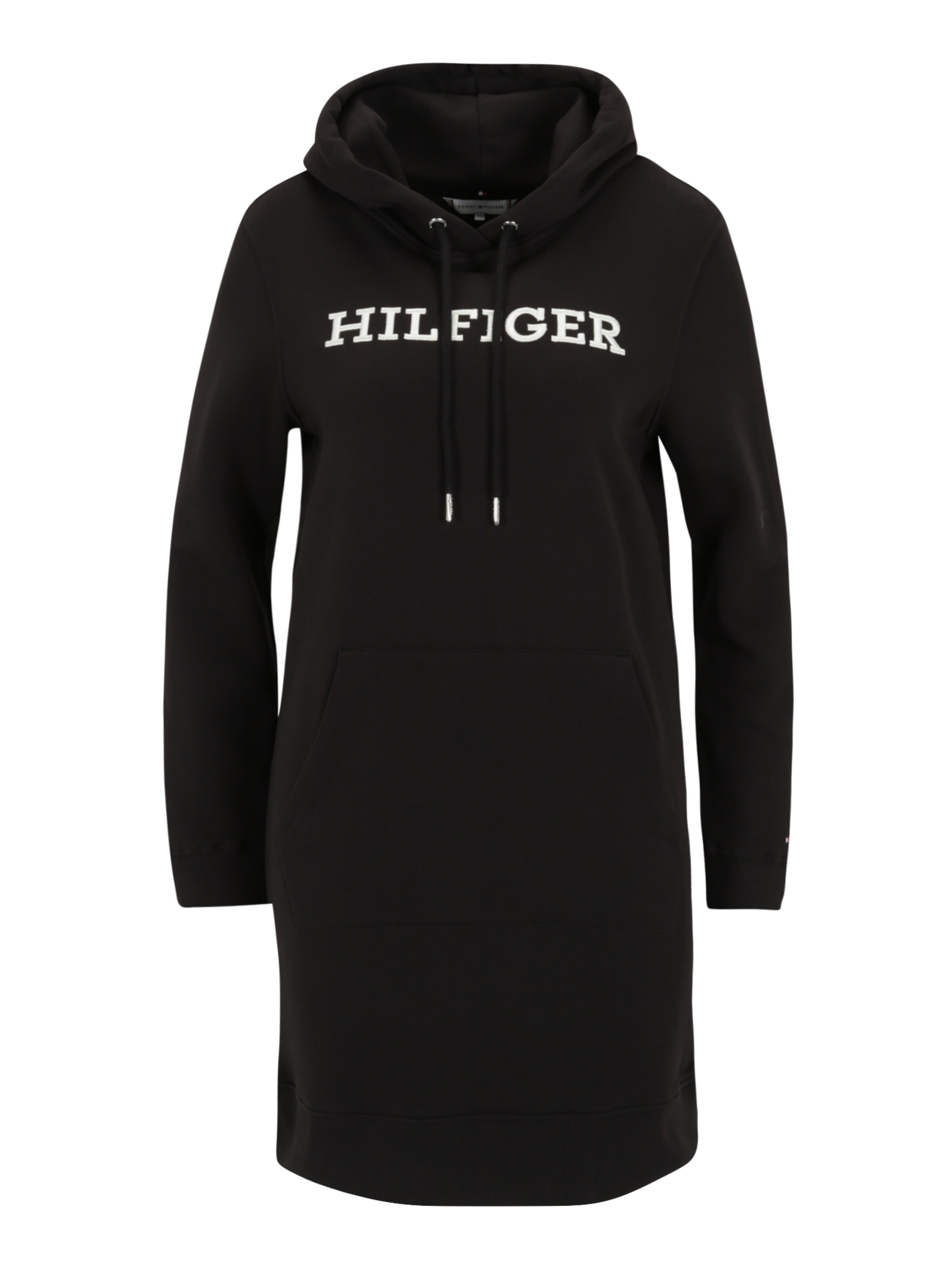 TOMMY HILFIGER Kleid in Schwarz: Vorderseite