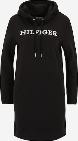 Robe TOMMY HILFIGER en noir : devant