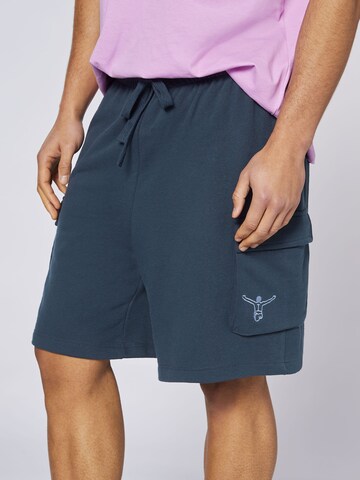 CHIEMSEE Regular Pants in Blue