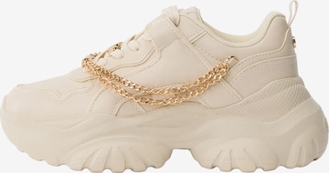 smėlio BUFFALO Sportbačiai be auliuko 'BLISS CHAIN': priekis