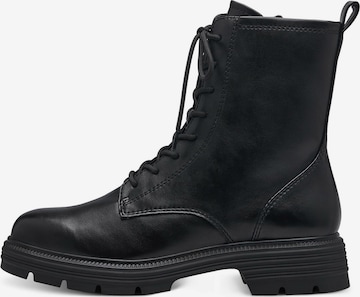 TAMARIS Lace-Up Ankle Boots in Black