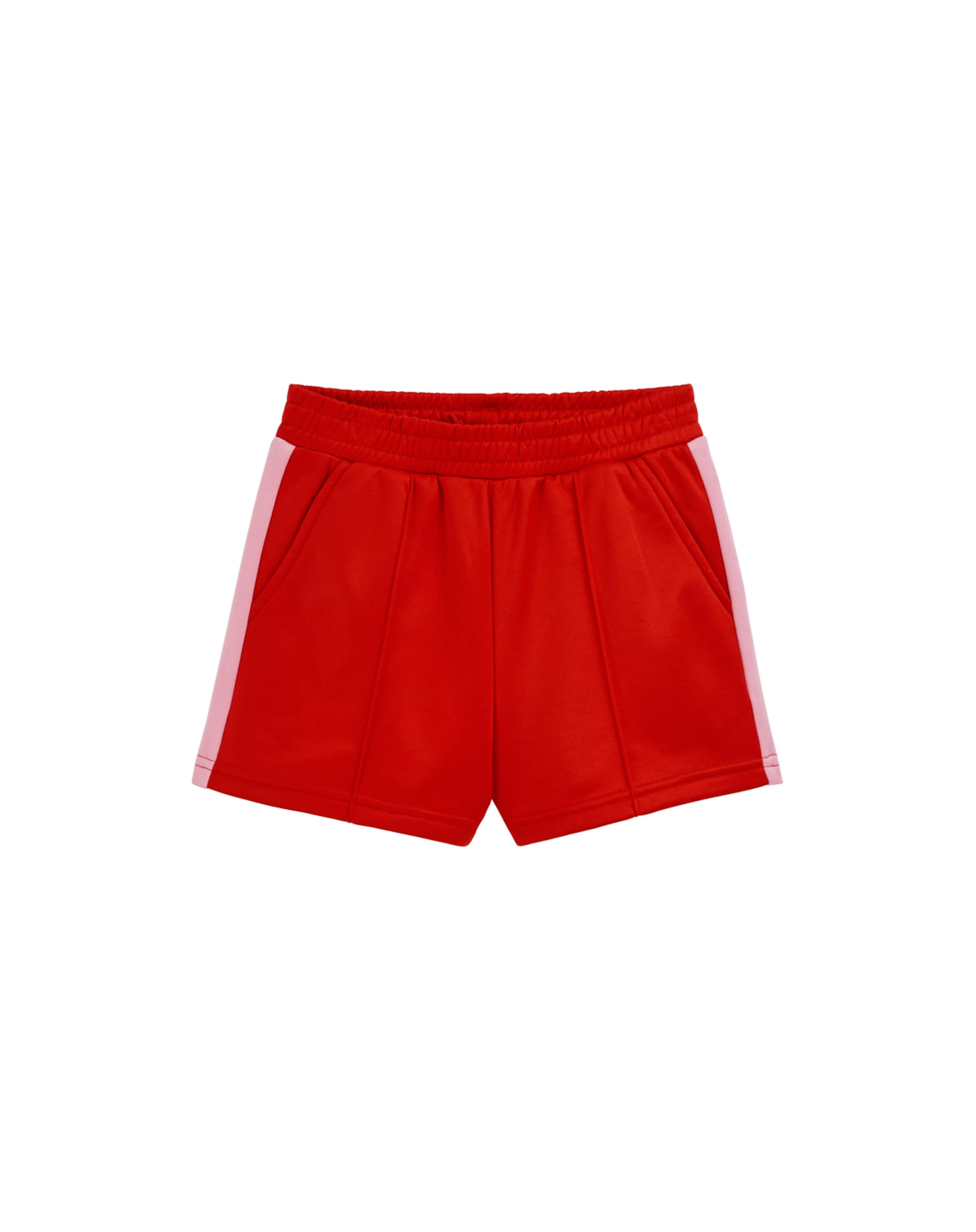 WE Fashion Loosefit Kalhoty – červená: přední strana