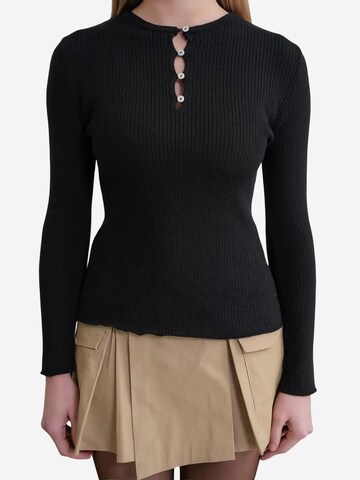 MixRay Pullover in Schwarz