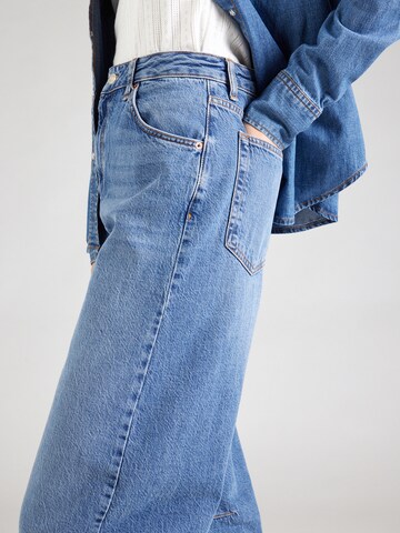 TOPSHOP Loosefit Džíny – modrá