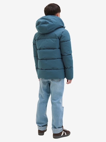 Veste d’hiver 'Global' Jack & Jones Junior en bleu