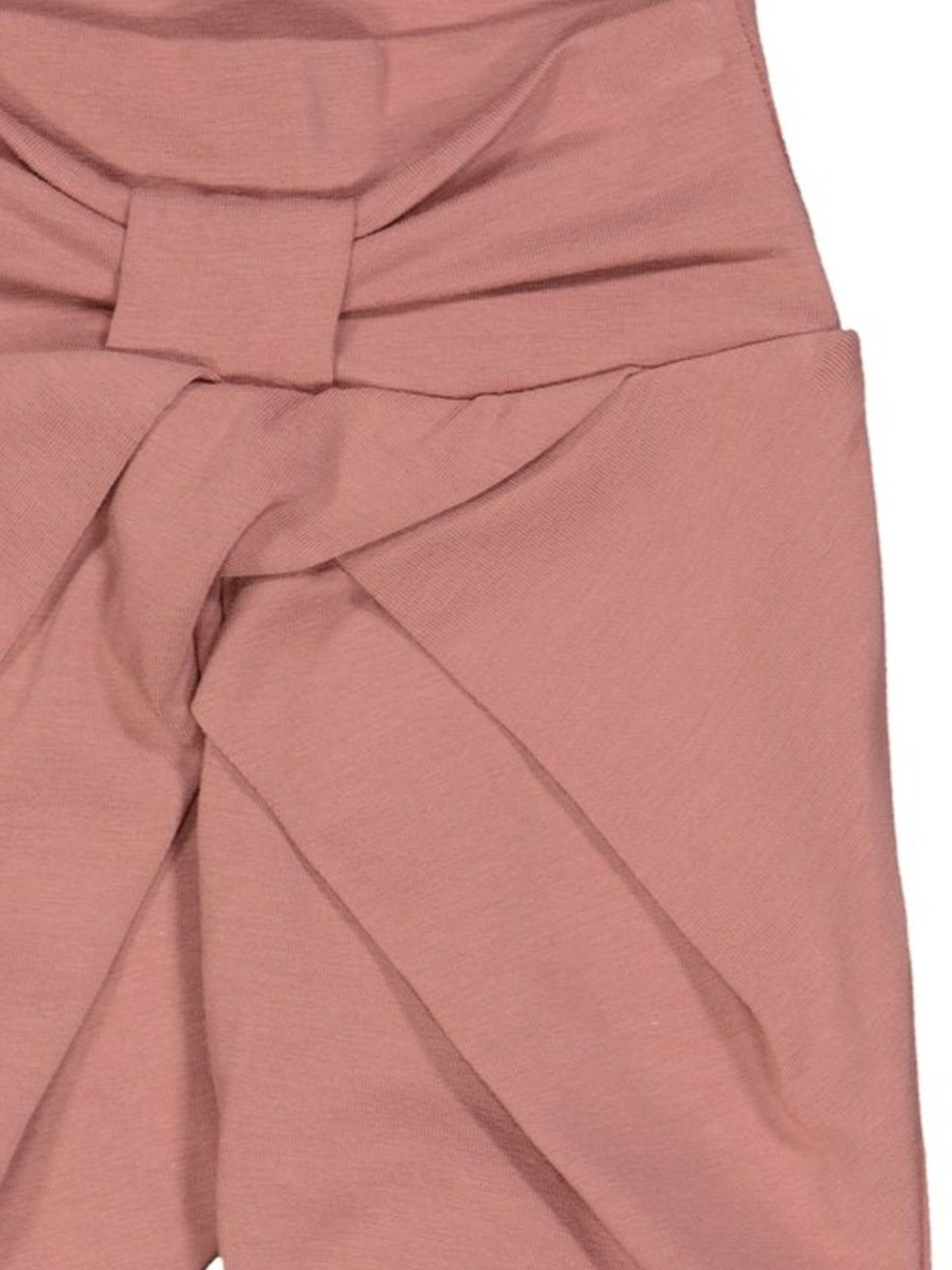 Tapered Pantaloni di Müsli by GREEN COTTON in rosa