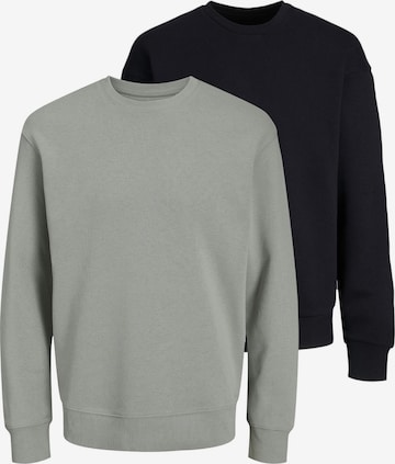 JACK & JONES Sweatshirt 'Star' in Grey: front
