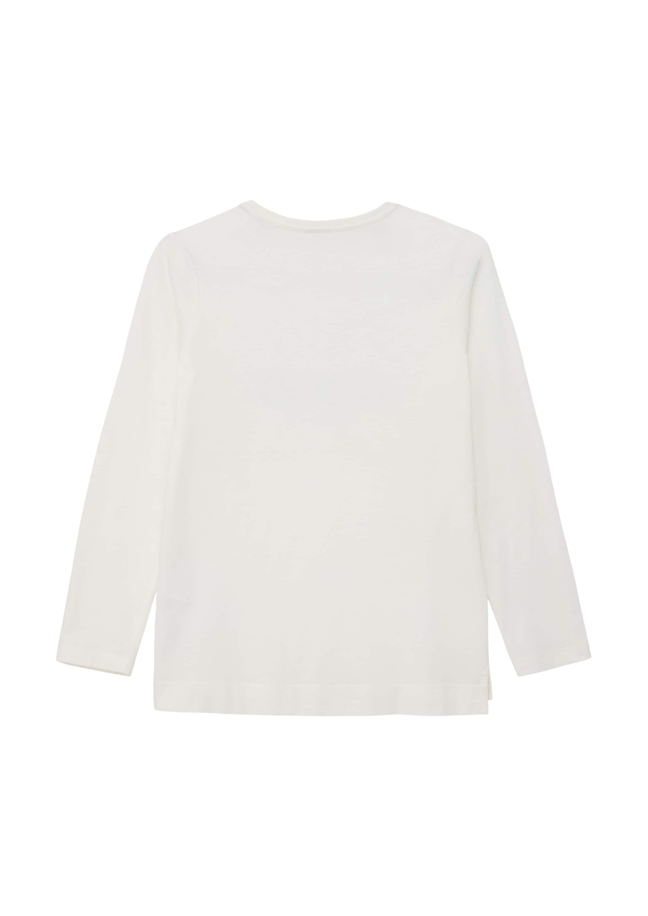 s.Oliver Shirt in Beige: voorkant