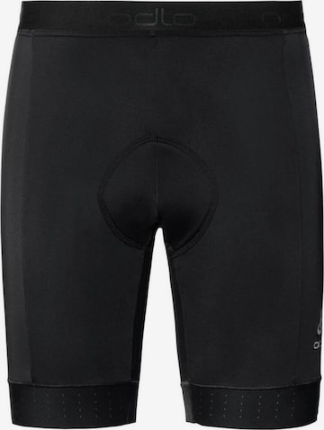 ODLO Regular Workout Pants in Black: front
