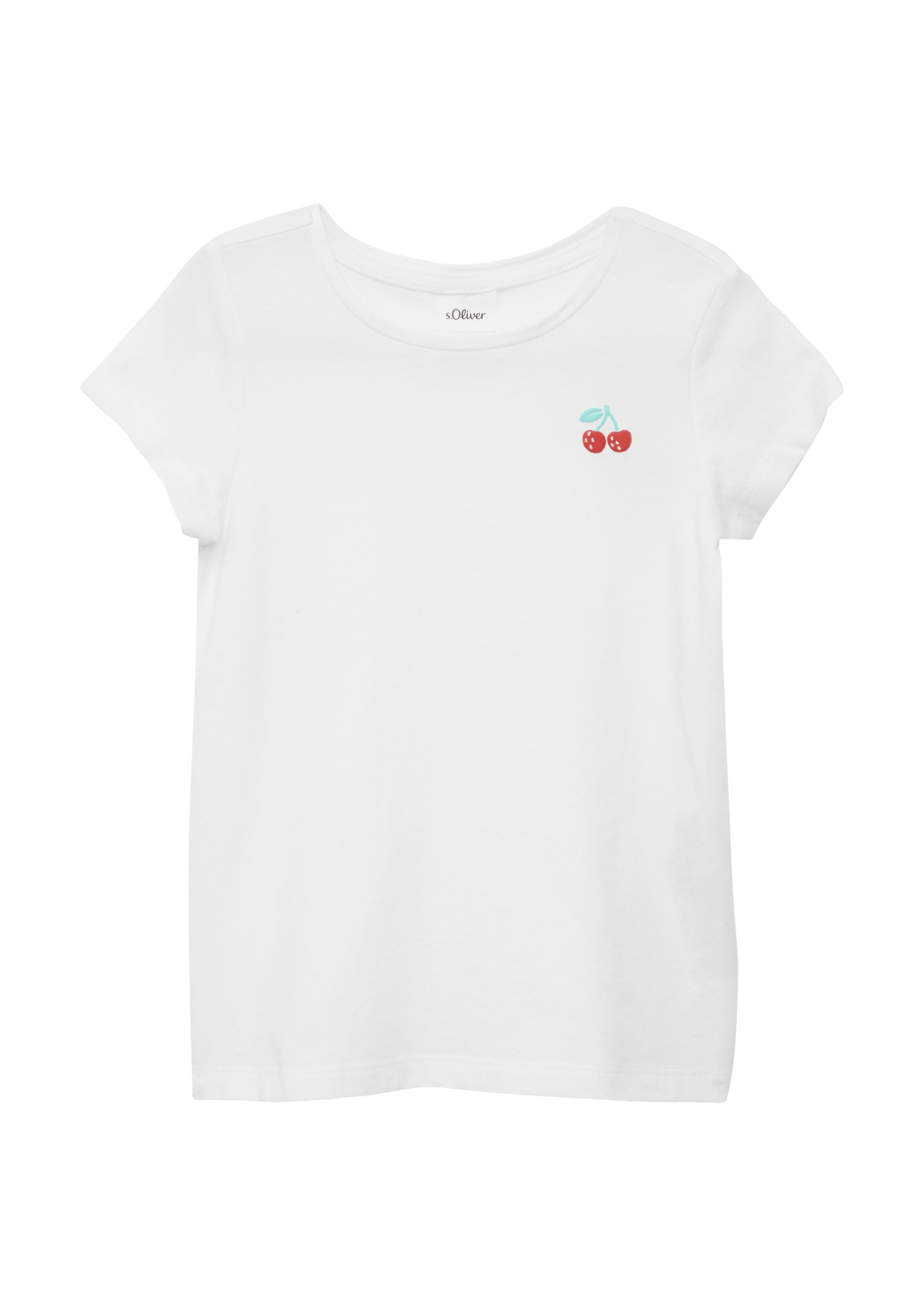 T-Shirt s.Oliver en blanc : devant