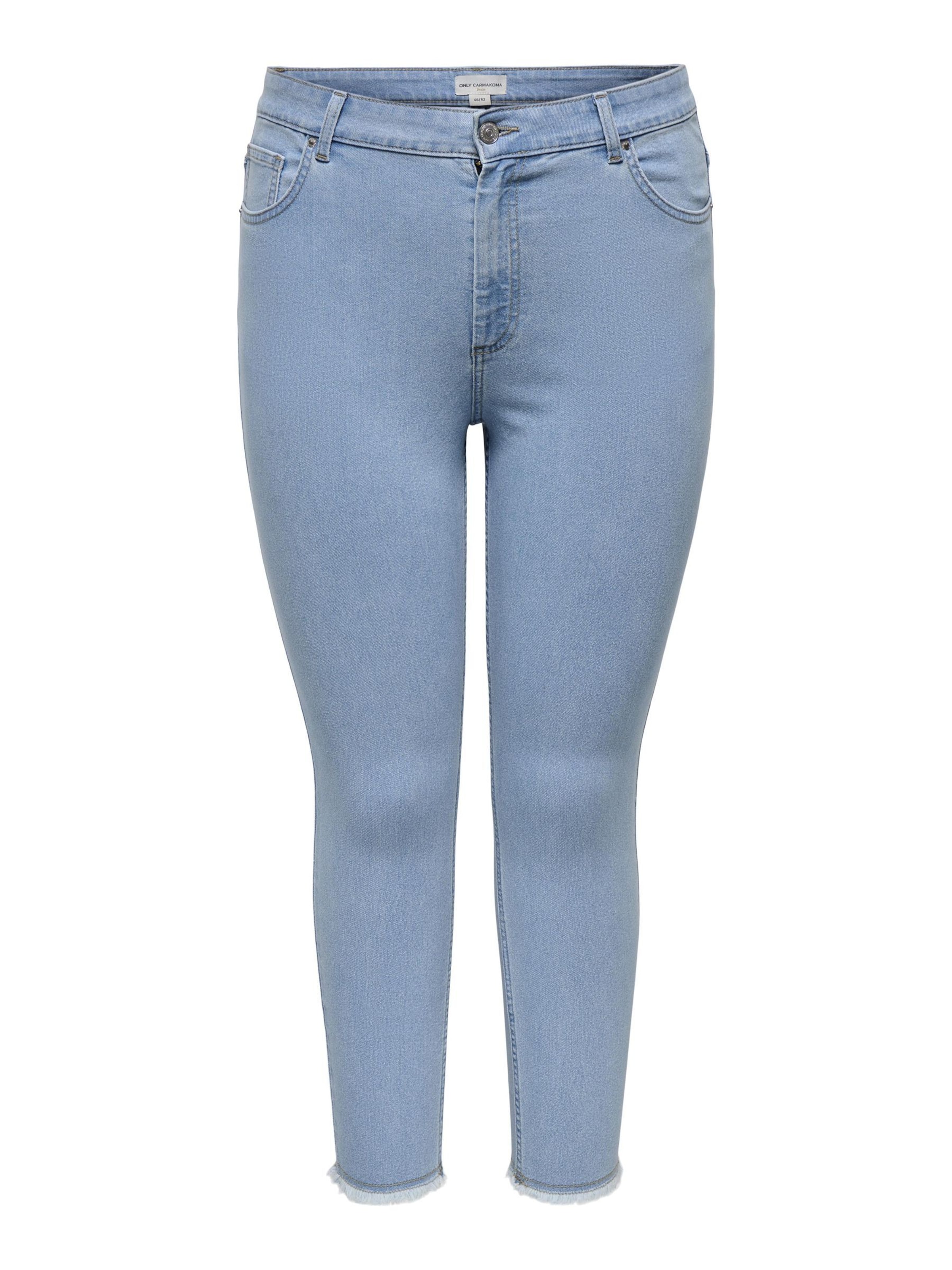 Skinny Jeans di ONLY Carmakoma in blu: frontale