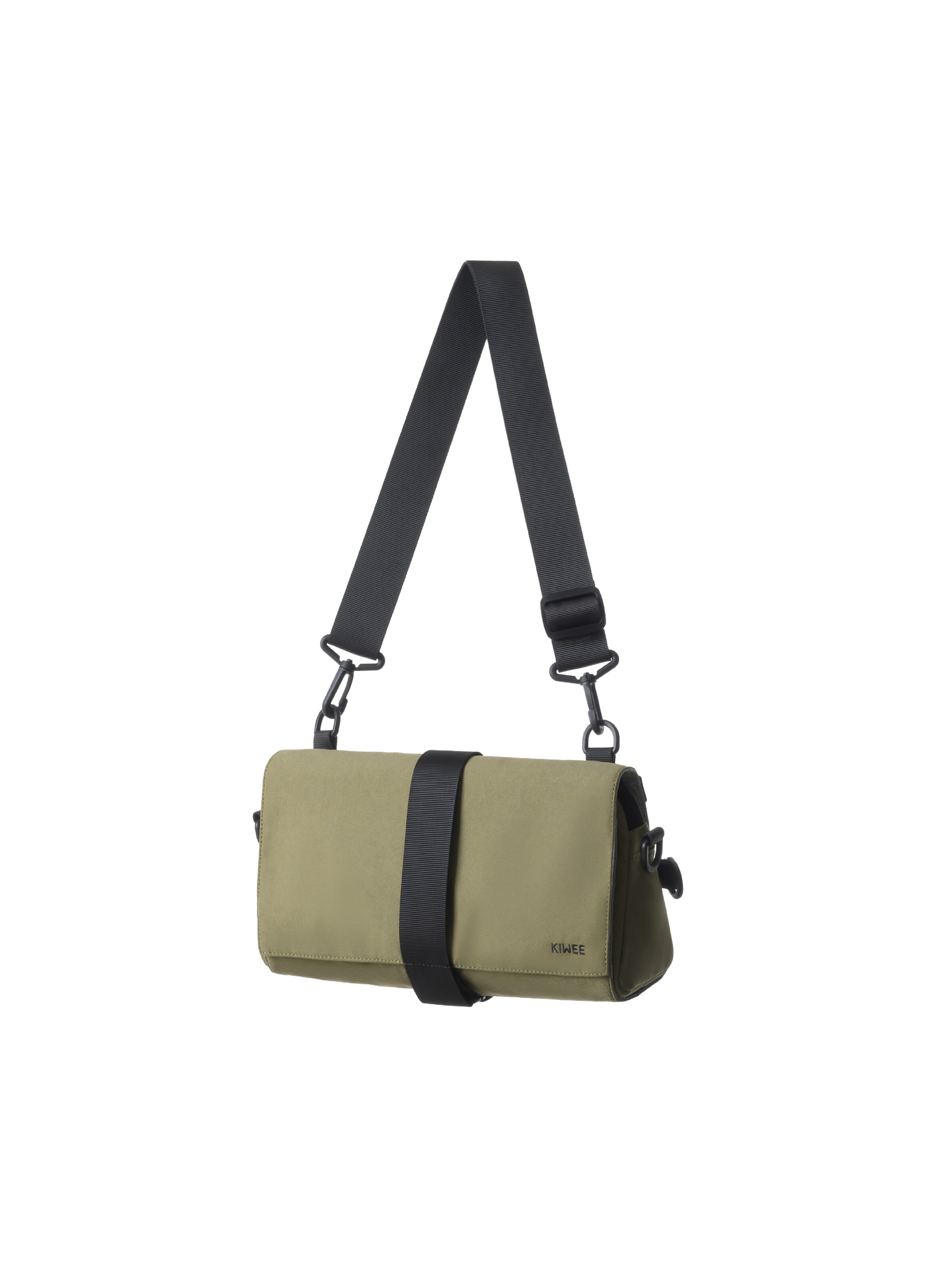 KIWEE Schoudertas 'Triangle Sling' in Groen