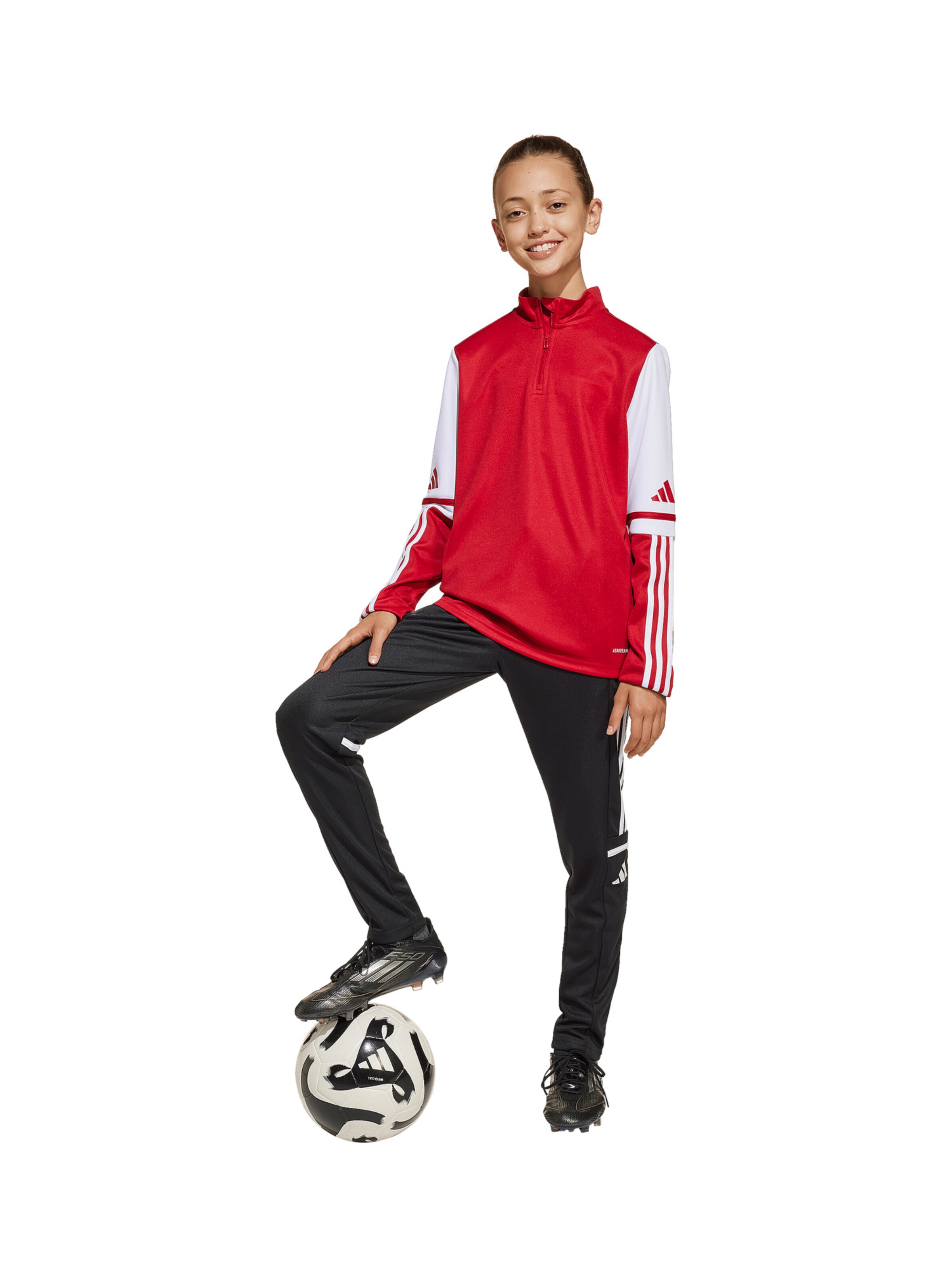 ADIDAS PERFORMANCE Sportovní mikina 'Squadra 25' – červená