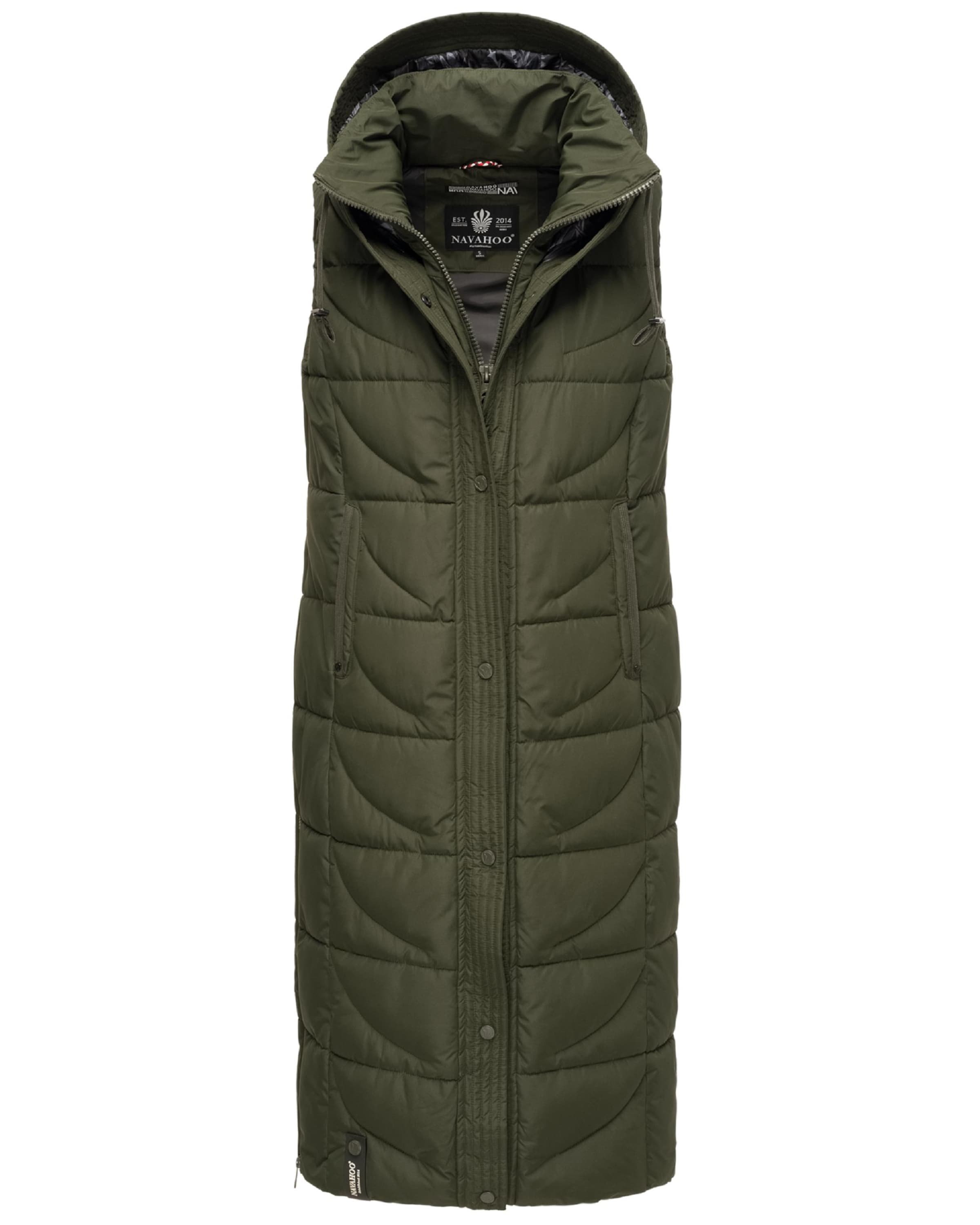 NAVAHOO Veste 'Brezelchen', krāsa - olīvzaļš, Preces skats