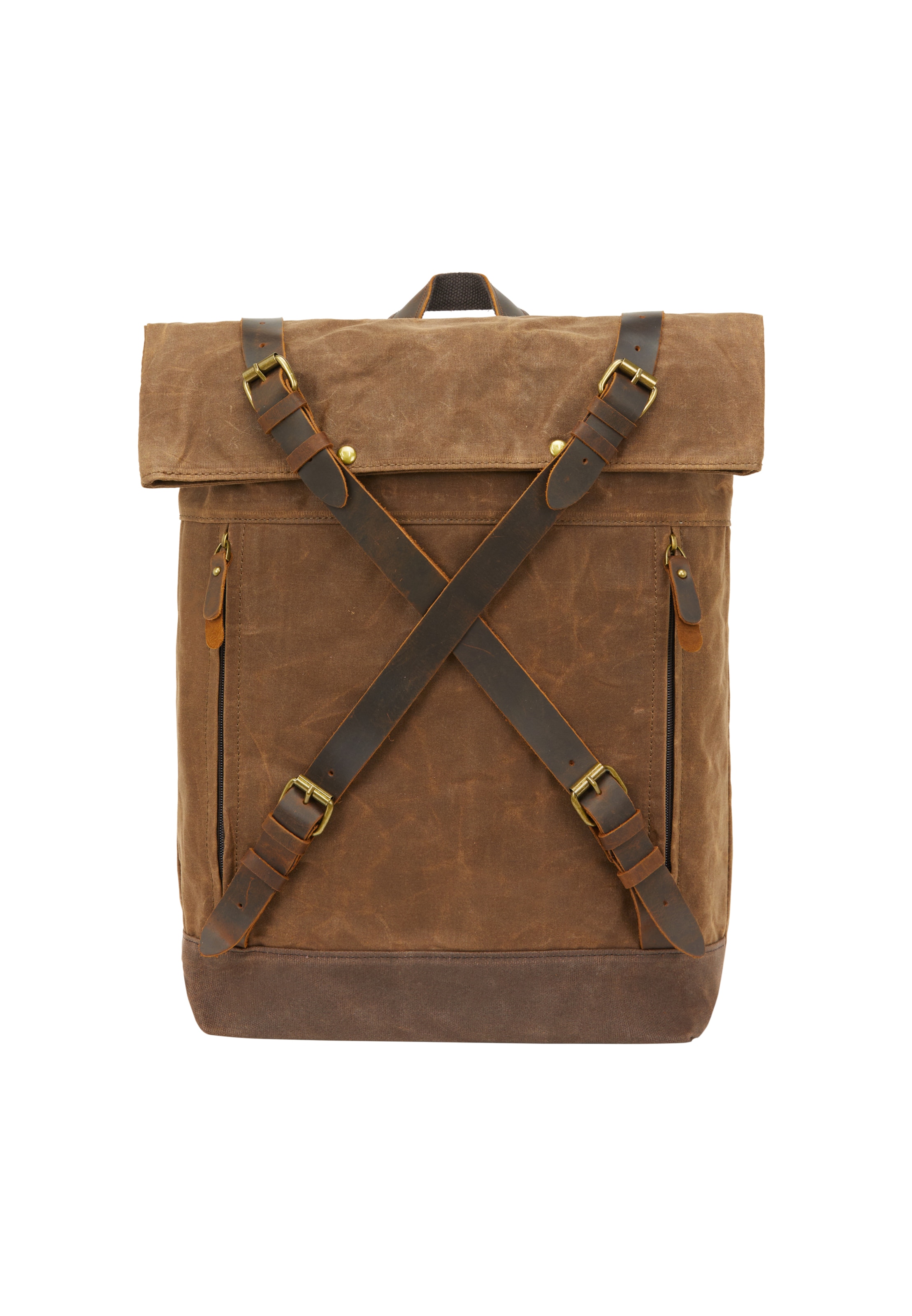 DreiMaster Vintage Раница в кафяво: отпред