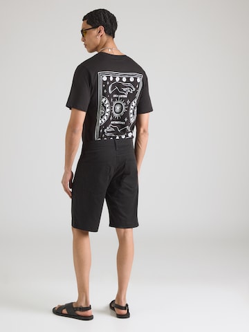 Regular Pantalon 'JWHRICK' JACK & JONES en noir : derrière