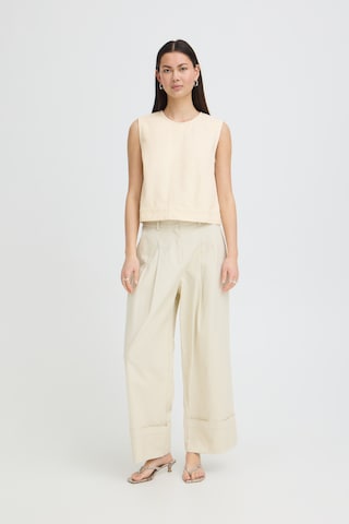 Chemisier ICHI en beige