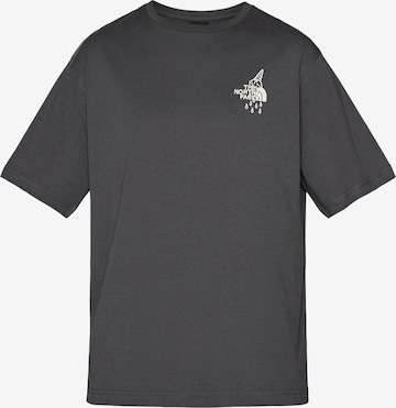 THE NORTH FACE T-Shirt 'POWDER DAYS' in Grau: Vorderseite