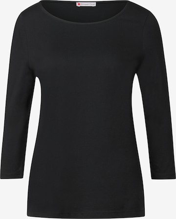 STREET ONE Shirt in Black: front