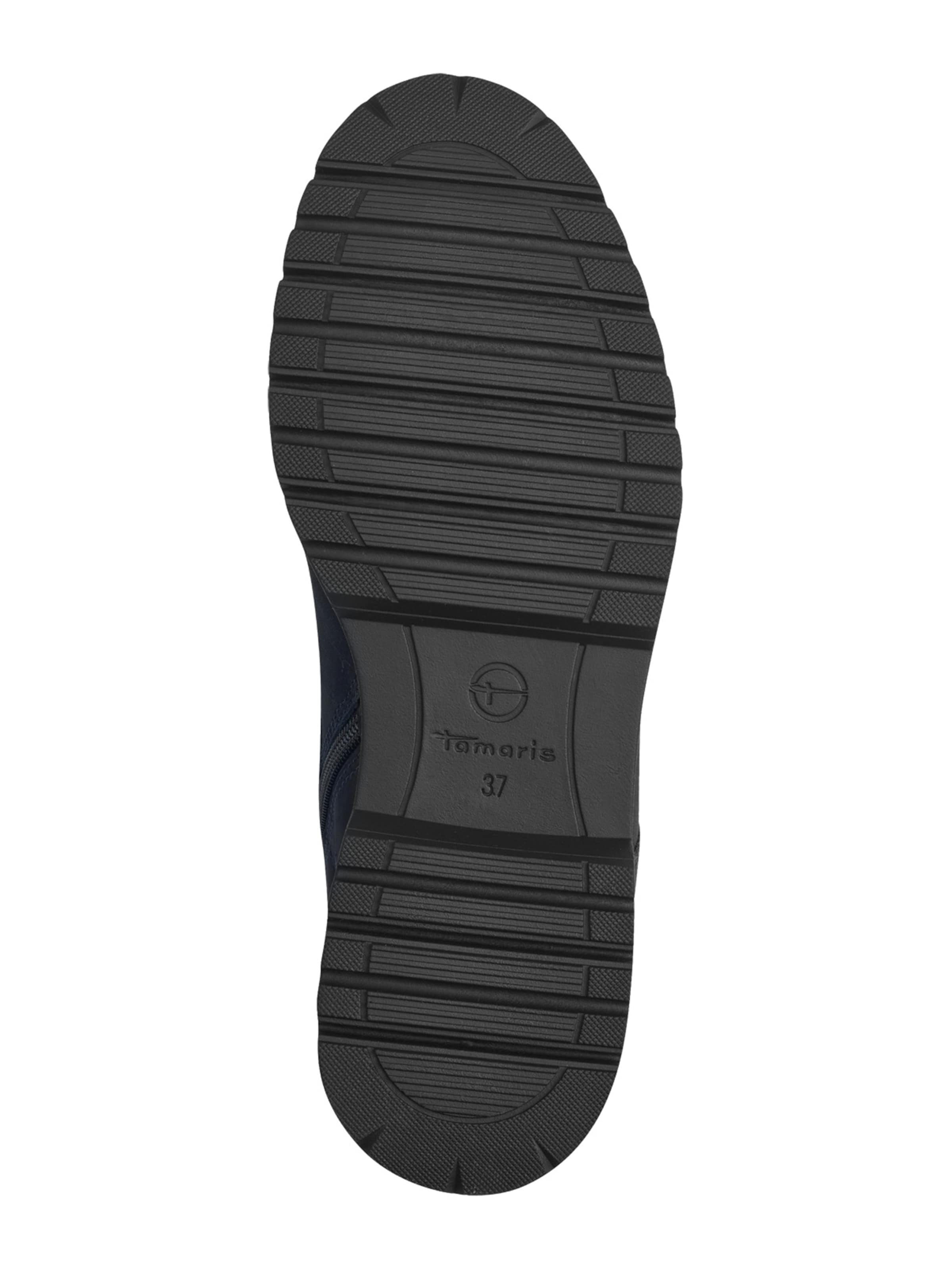 Tamaris Botki sznurowane w kolorze niebieski