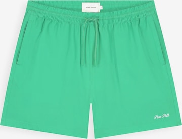Pure Path Badeshorts in Grün: Vorderseite