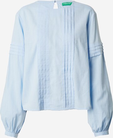 UNITED COLORS OF BENETTON Blouse in Blauw: voorkant