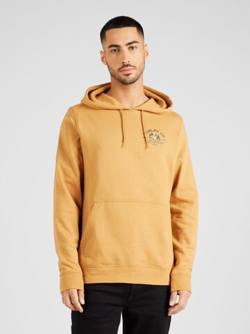 Hurley Sport sweatshirt 'CAMPIN' i beige: framsida