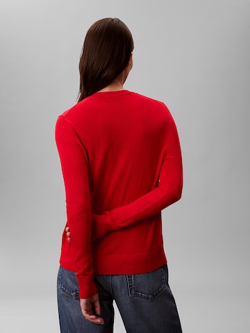 Calvin Klein Strickjacke in Rot