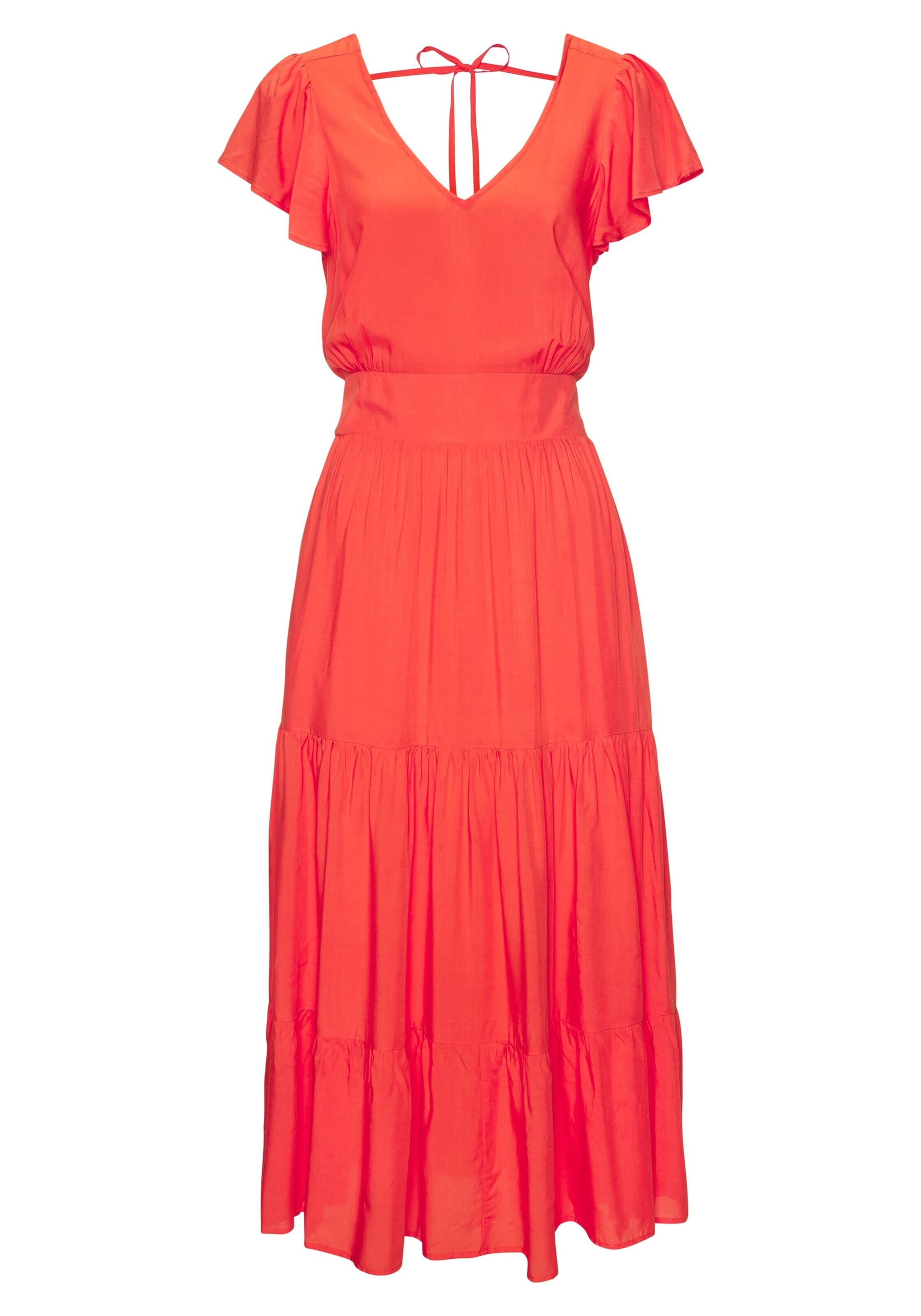 VIVANCE Dress in Orange: front