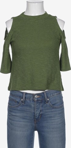 Monki Top & Shirt in XS in Green: front