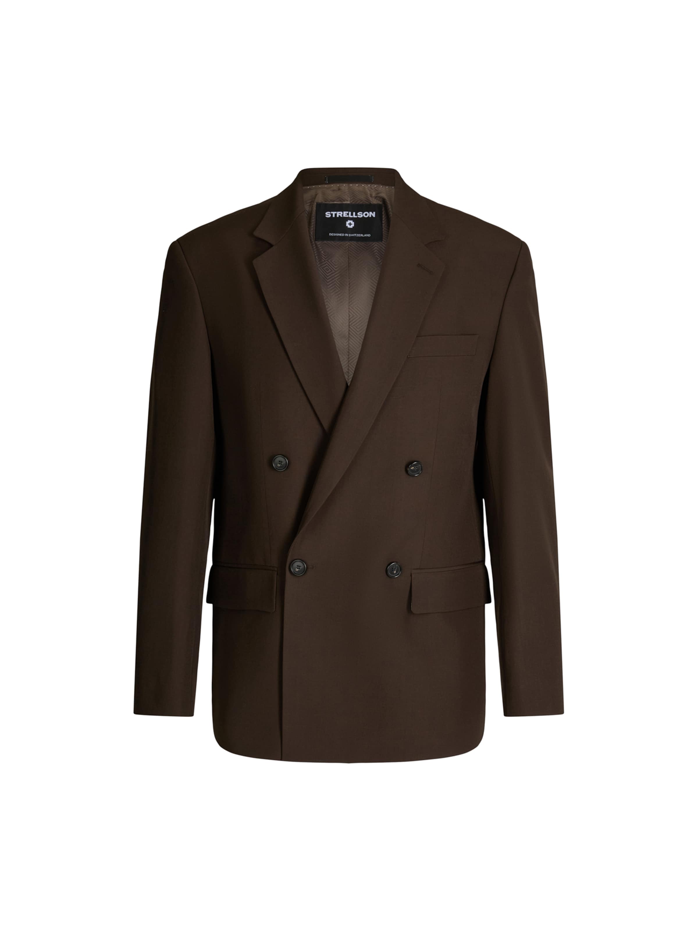 STRELLSON Regular Fit Sakko 'Braxton' in Braun: Vorderseite