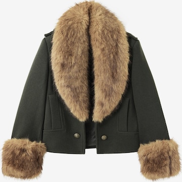MANGO Jacke 'EMPIRA' in Grün: Vorderseite