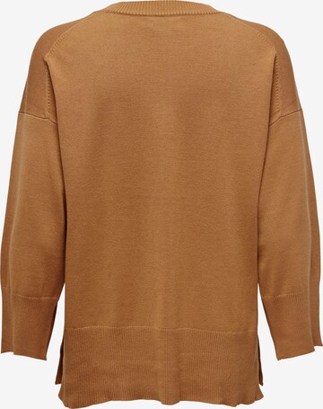 Pull-over 'Meddi' ONLY en marron