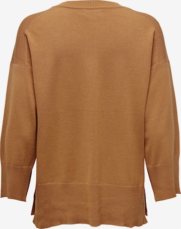 ONLY - Pullover 'Meddi' em castanho