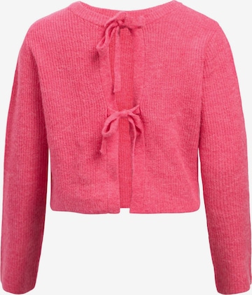 Cardigan OBJECT en rose : devant