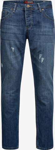 Alessandro Salvarini Regular Jeans 'Carlo ' in Blauw: voorkant