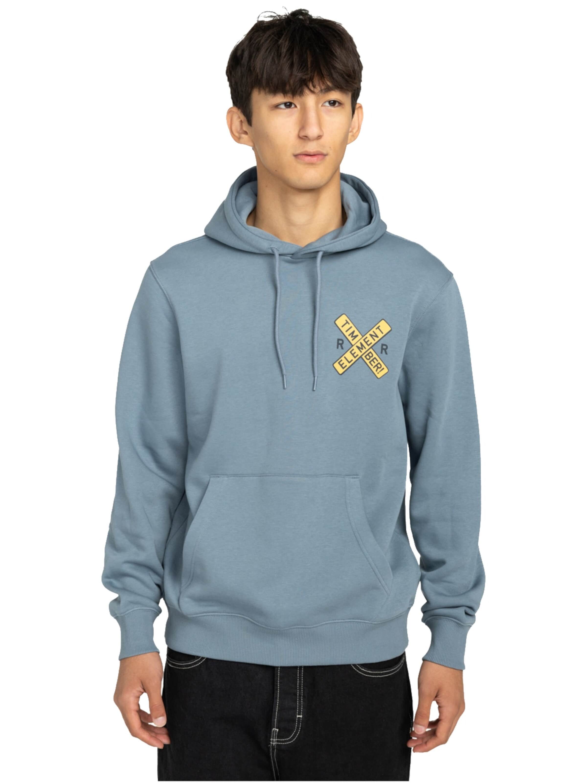 ELEMENT Sweatshirt 'Timber Freigh' in Blauw: voorkant
