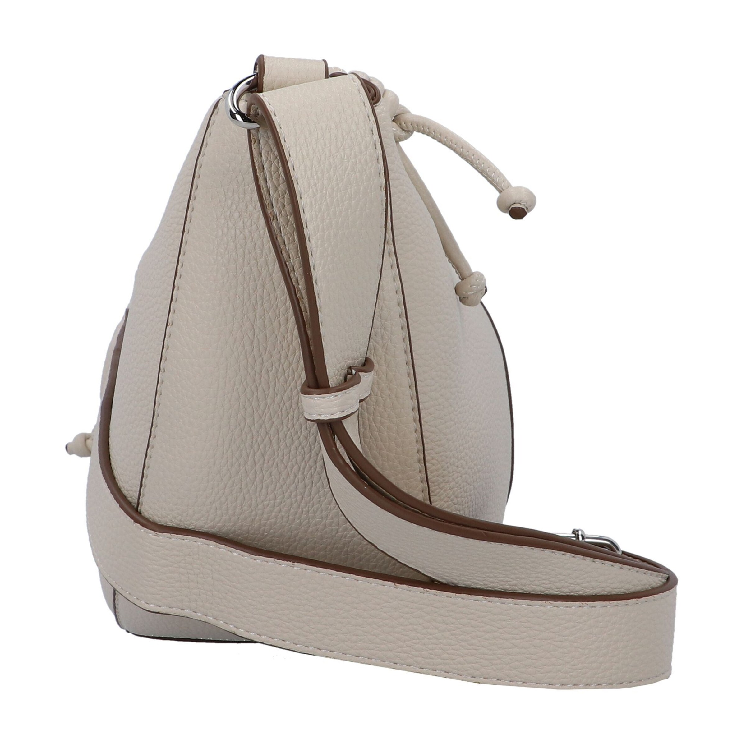 TOM TAILOR DENIM Umhängetasche 'Neda' in Beige