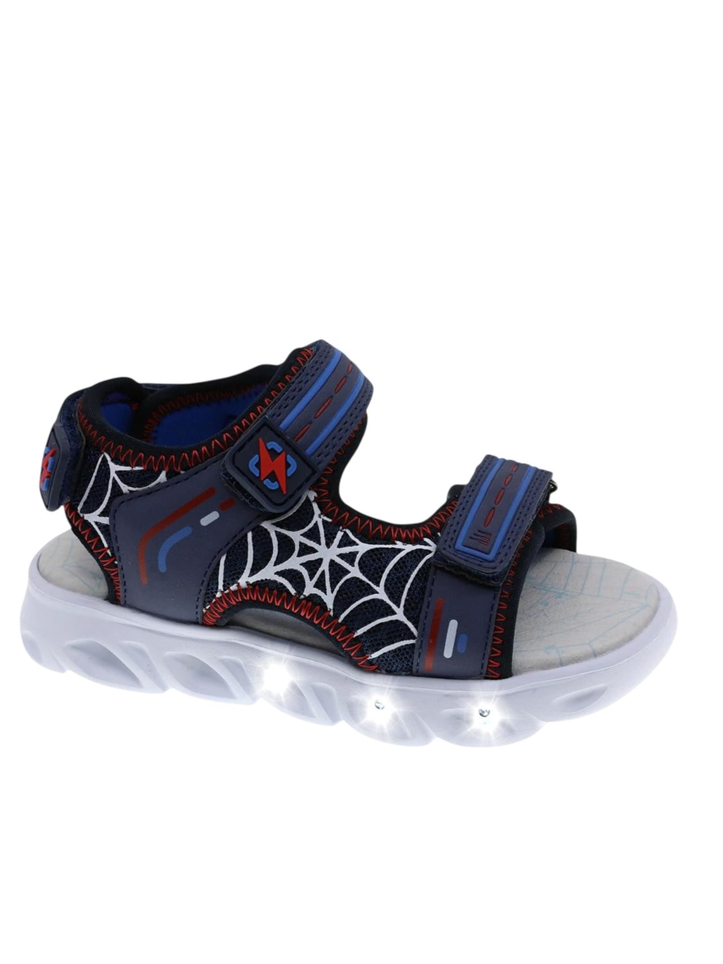 Beppi - Zapatos abiertos en azul: frente