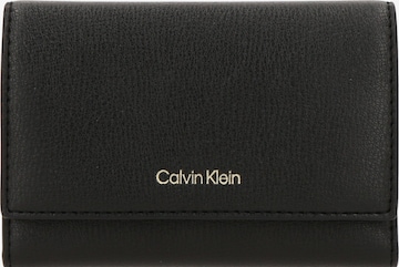 Calvin Klein Portemonnaie in Schwarz: Vorderseite