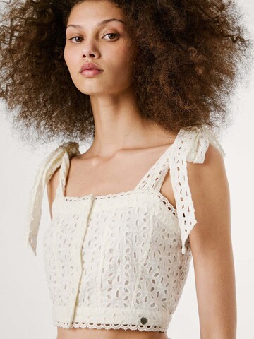 Pepe Jeans Top 'Ora' in Wit